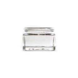 30ml Clear Glass Slim Jar, 51/400 Neck